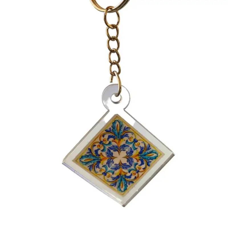 Portachiavi in plexiglass maioliche - 10 pz