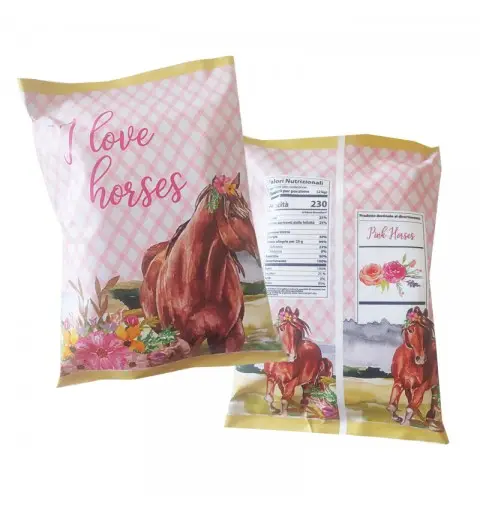 Patatine Cavalli Rosa - 10 Buste
