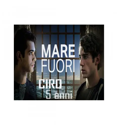 48 Adesivi Personalizzabili Mare Fuori