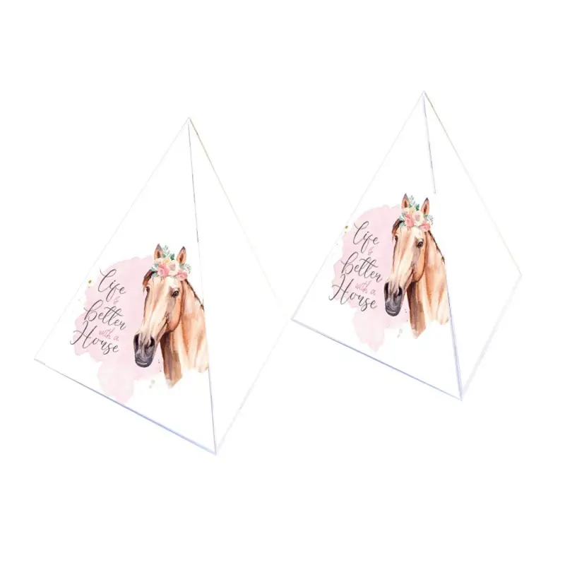 Scatolina Piramide Cavalli Beautiful horses - 1 PZ