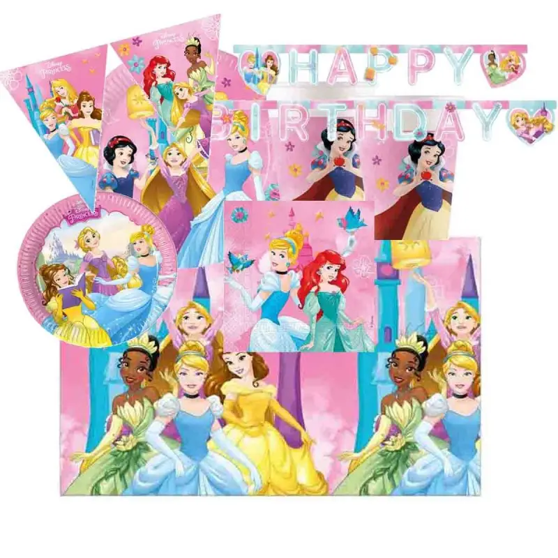 COORDINATO TAVOLA PRINCIPESSE DISNEY KIT N 44
