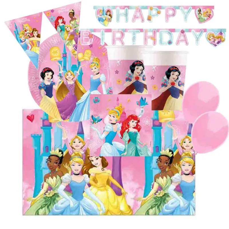 KIT N.27 PRINCIPESSE DISNEY - ACCESSORI TAVOLA