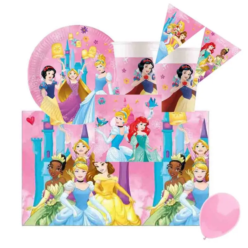 Bustine Principesse Disney per regali fine festa 6 pezzi