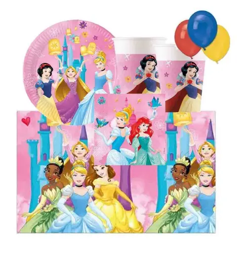 COORDINATO TAVOLA PRINCIPESSE DREAMING KIT N 4