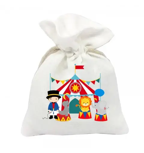 30 Sacchetti personalizzabili Circo