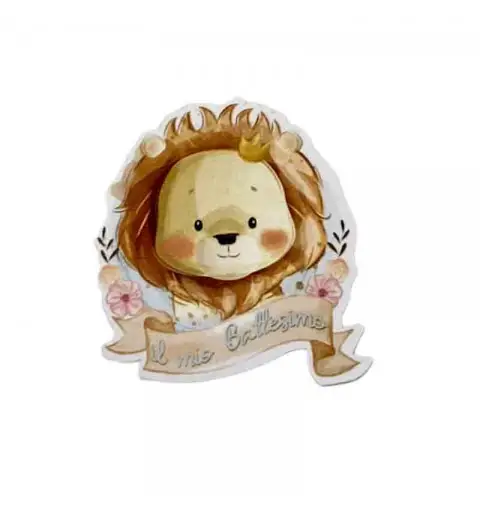 Tags Battesimo Leoncino - 10 pz