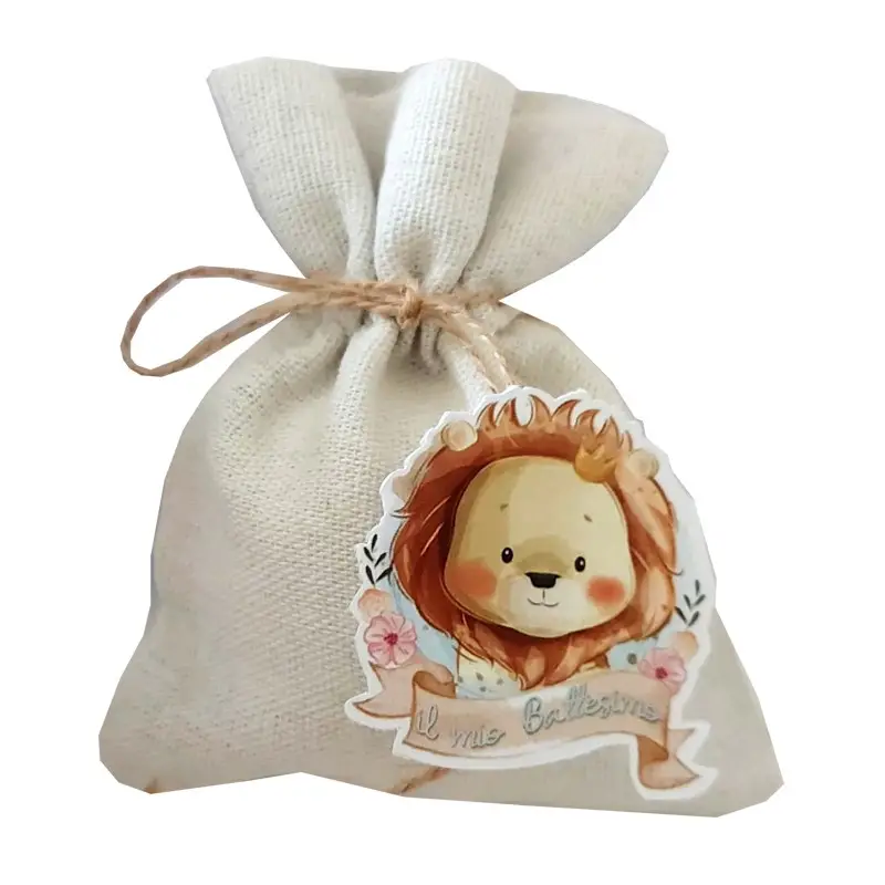 Tags Battesimo Leoncino - 10 pz