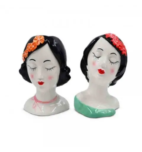 testa vaso ceramica mod. assortiti e casuali 16 cm 2270/43
