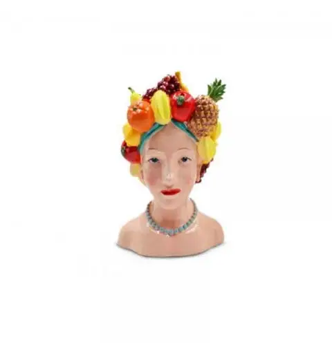 Vaso testa donna 35 cm A220625