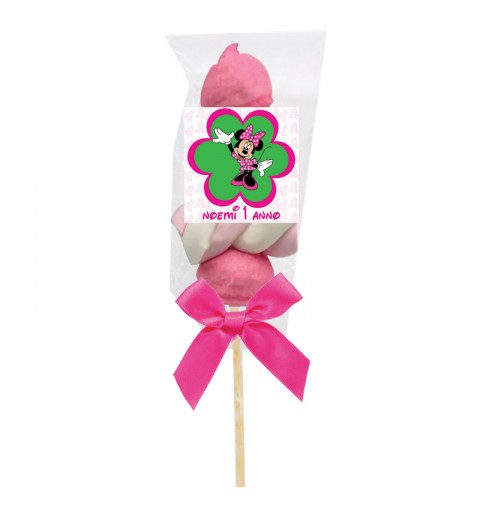 Spiedini di Marshmallow Minnie Personalizzabili - kit fai da te