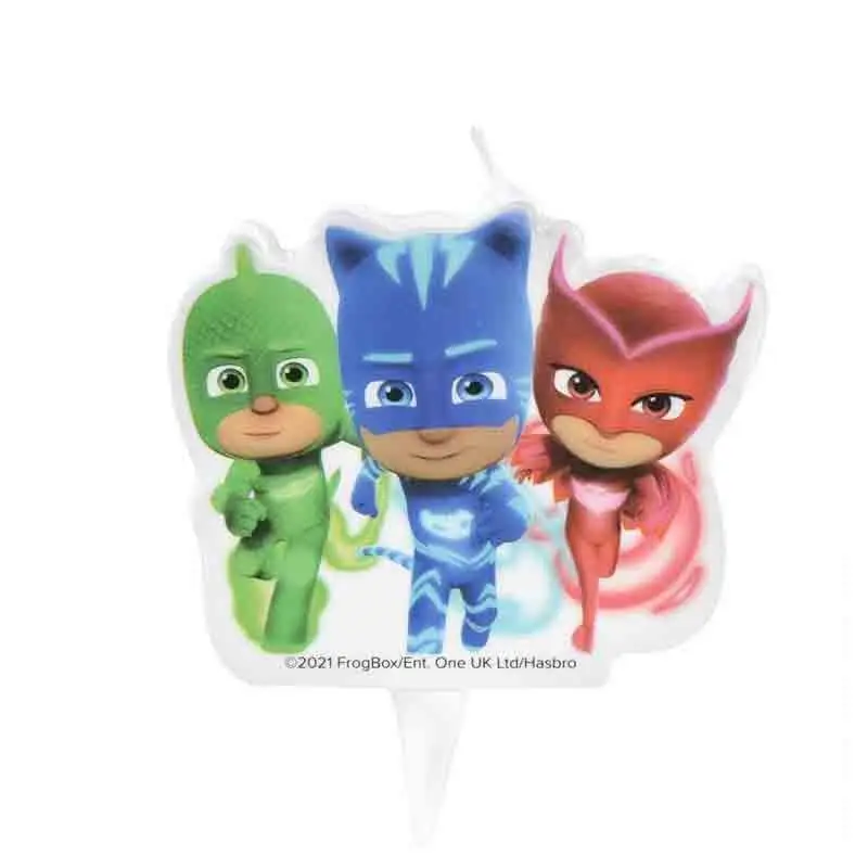 Candela piatta sagomata super pigiamini pj masks 43181