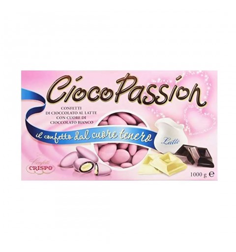 Confetti Crispo Ciocopassion Rosa Al Cioccolato Bianco Al Latte 708645
