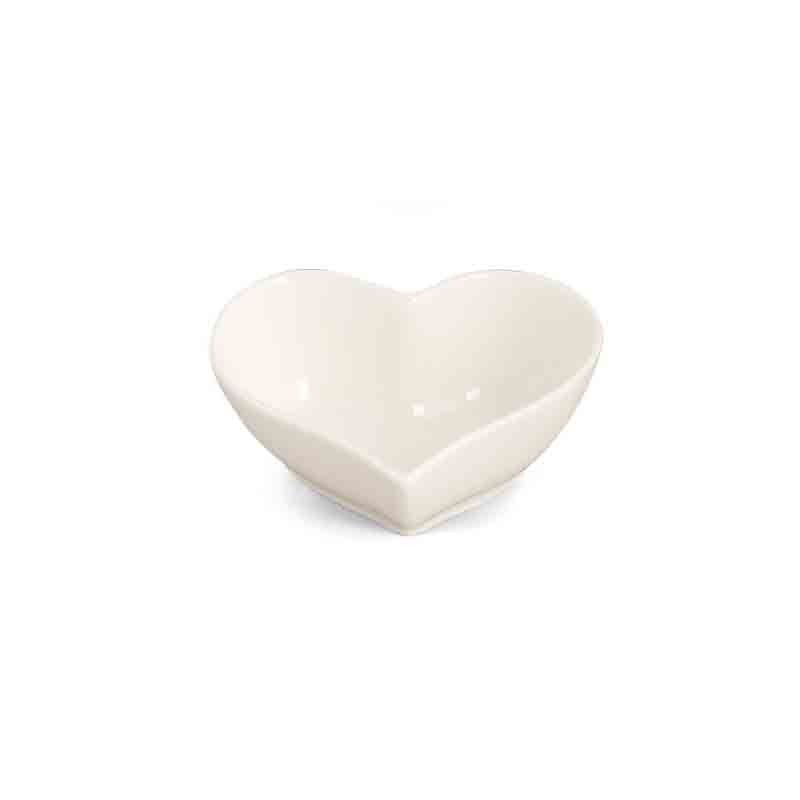 ciotolina cuore ciotola in ceramica 27464 10x8x4,5 cm