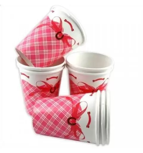 KIT N3 COORDINATO TAVOLA " HEART MY HORSE " CAVALLI ROSA SET TAVOLA FESTA PARTY