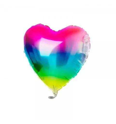 Pallone foil 18 - 45 cm Cuore Yummy Gummy 66924