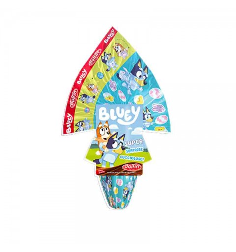Uovo pasqua di cioccolato 220 g Bluey  dolfin