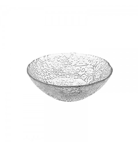 ciotola bowl in vetro trasparente Iznik decorato diametro cm. 17 FR41/17