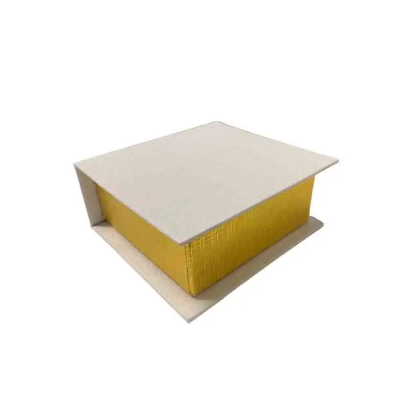 Astuccio quadrato oro con divisorio   SI-SJ4/O