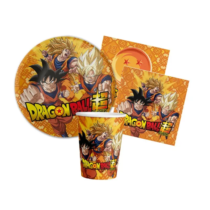 KIT N.2 DRAGON BALL - COORDINATO TAVOLA