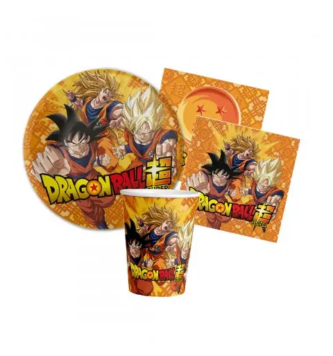 KIT N.2 DRAGON BALL - COORDINATO TAVOLA