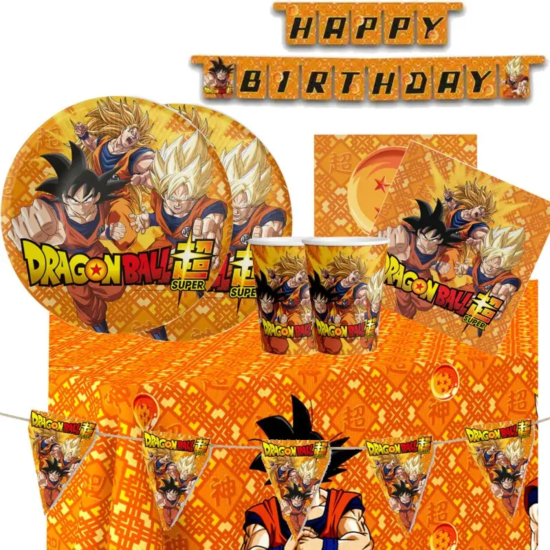 KIT N.17 DRAGON BALL Z – ARTICOLI PER FESTA CON 40 BAMBINI