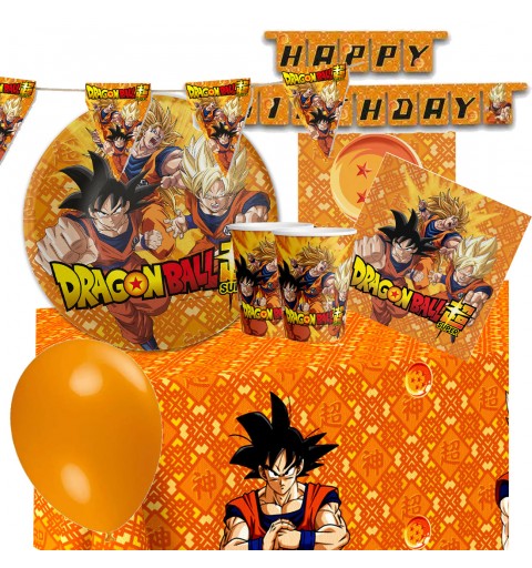 Kit n.27 Dragon Ball - accessori festa Goku
