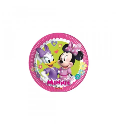 PIATTI PER DESSERT MINNIE HAPPY HELPERS 8 PZ