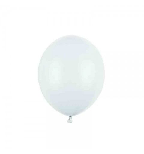 100 Palloncini Strong in colore Azzurro Nebbia Chiaro Pastello 30 cm SB14P-093J
