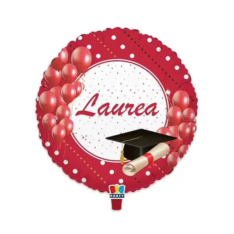 palloncino foil 18 45 cm Laurea Prestige 75341