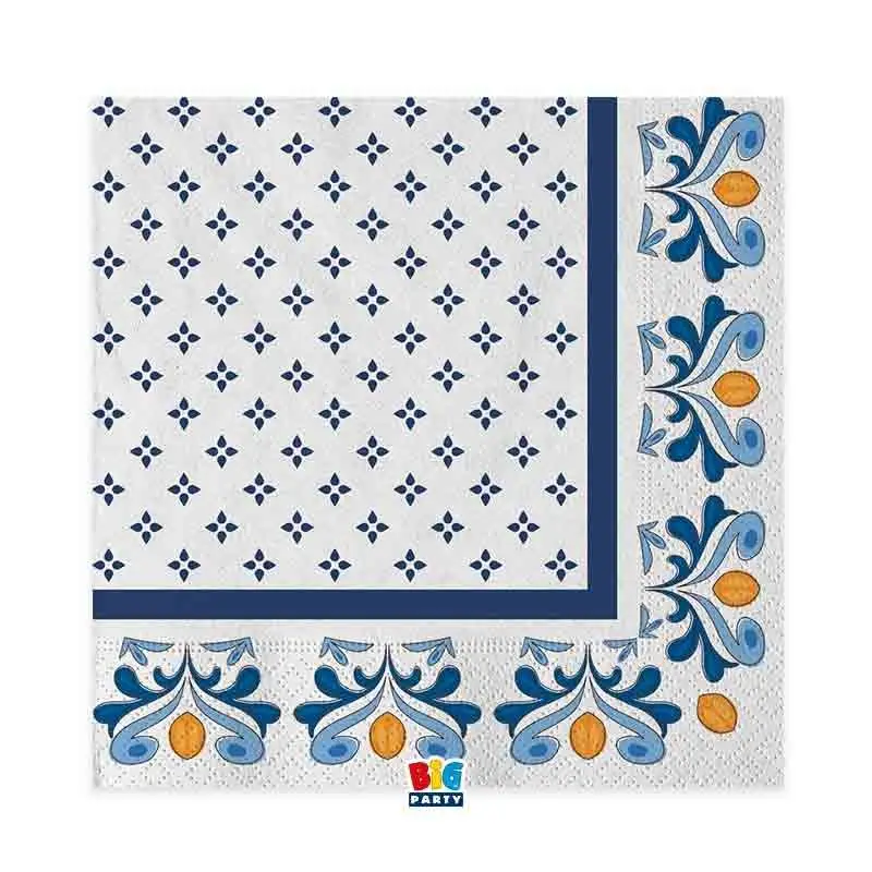 kit tavola tema Capri 16 invitati