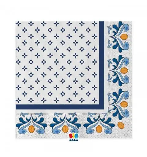 kit tavola tema Capri 16 invitati