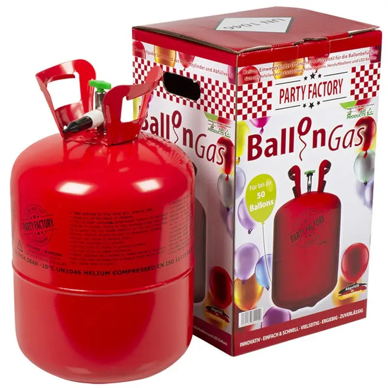 BOMBOLA AD ELIO PER 30 PALLONCINI DA 0,25 MC M3
