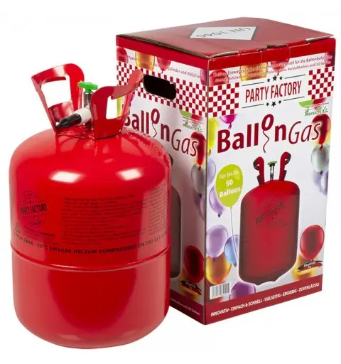 BOMBOLA AD ELIO PER 30 PALLONCINI DA 0,25 MC M3