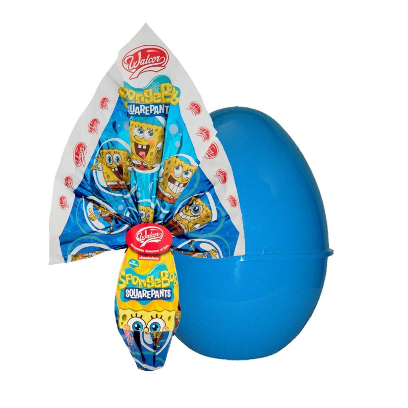 Uovo di Pasqua Spongebob Con Guscio Celeste