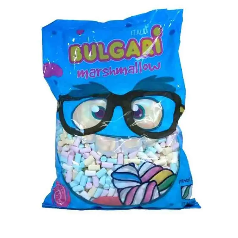 Marshmallow estruso gessetti bianco azzurri 2675 1,5 kg