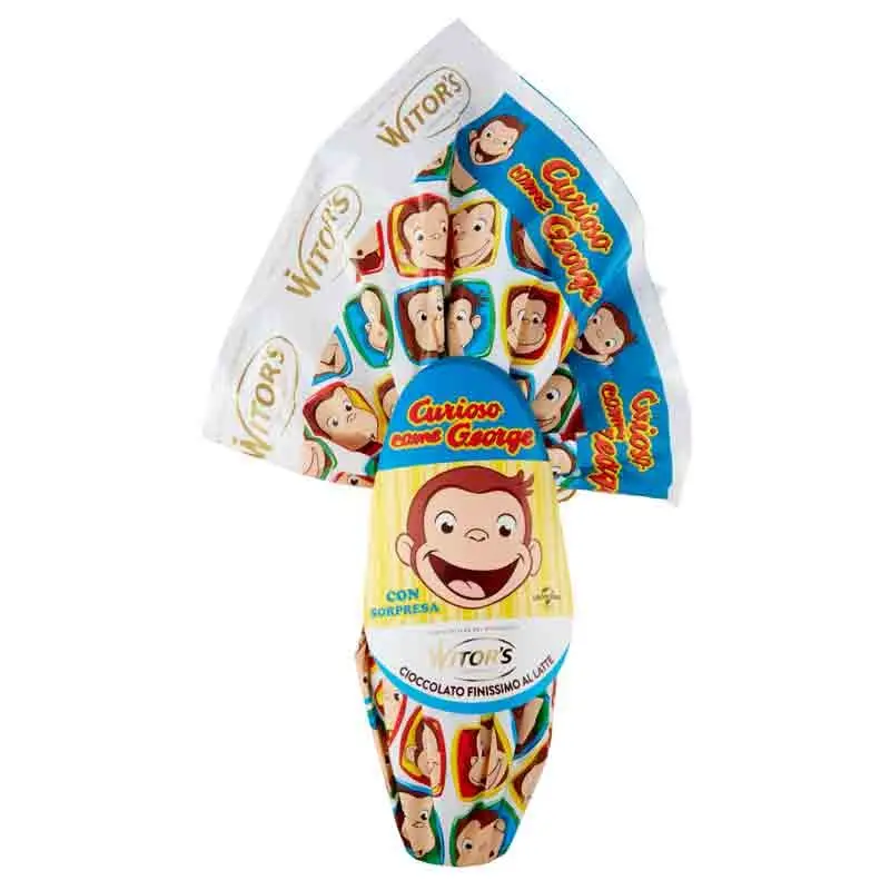 Uovo di Pasqua Curioso Come George 150 gr