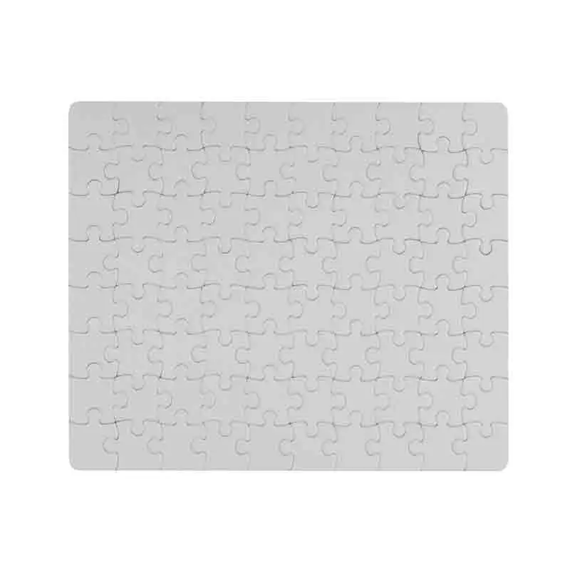 Puzzle da 80 pezzi stampabile in sublimazione 240×190 mm AP812411 bianco