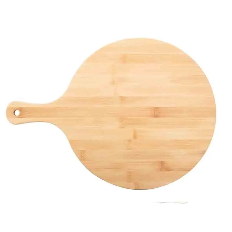 Tagliere per pizza da 32 cm in bambù AP800418 naturale