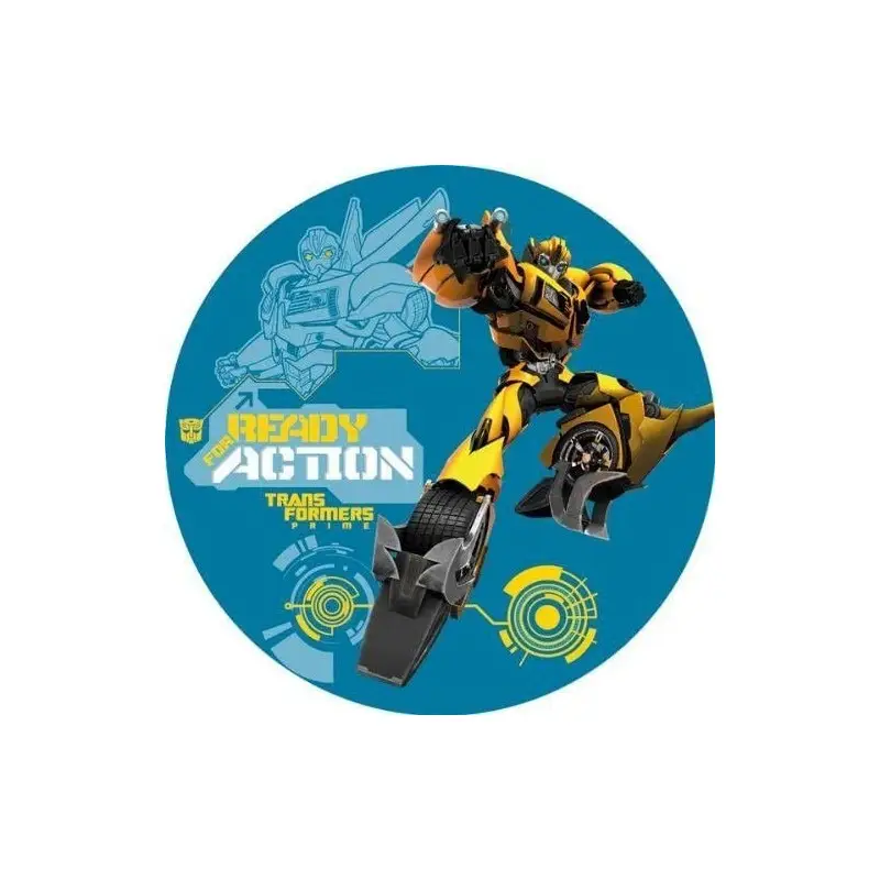 Cialda Ostia Tonda Transformers Personalizzabile