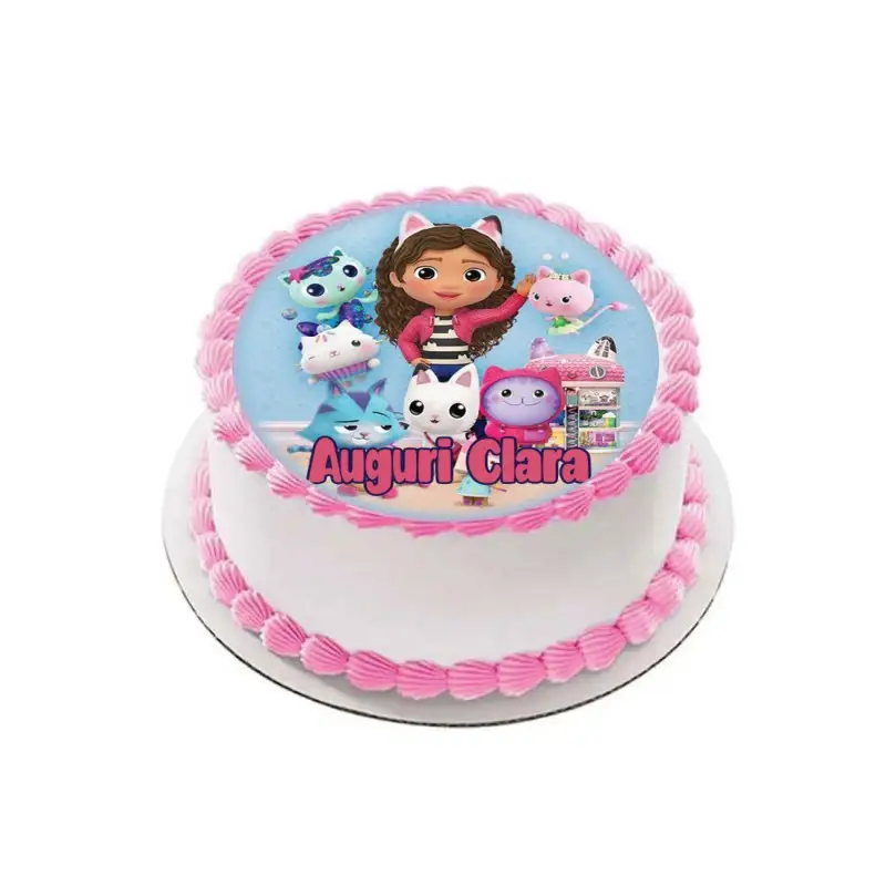 Cialda Ostia Tonda Gabby's Dollhouse
