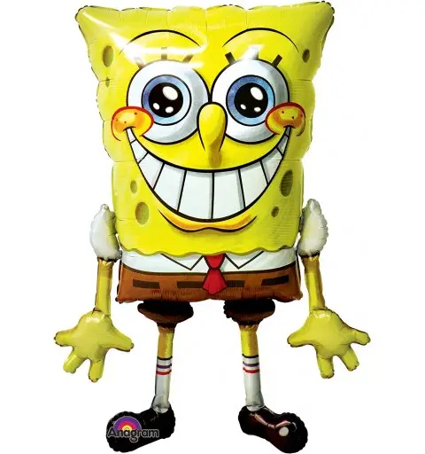 PALLONE FOIL GIGANTE SPONGRBOB 46''