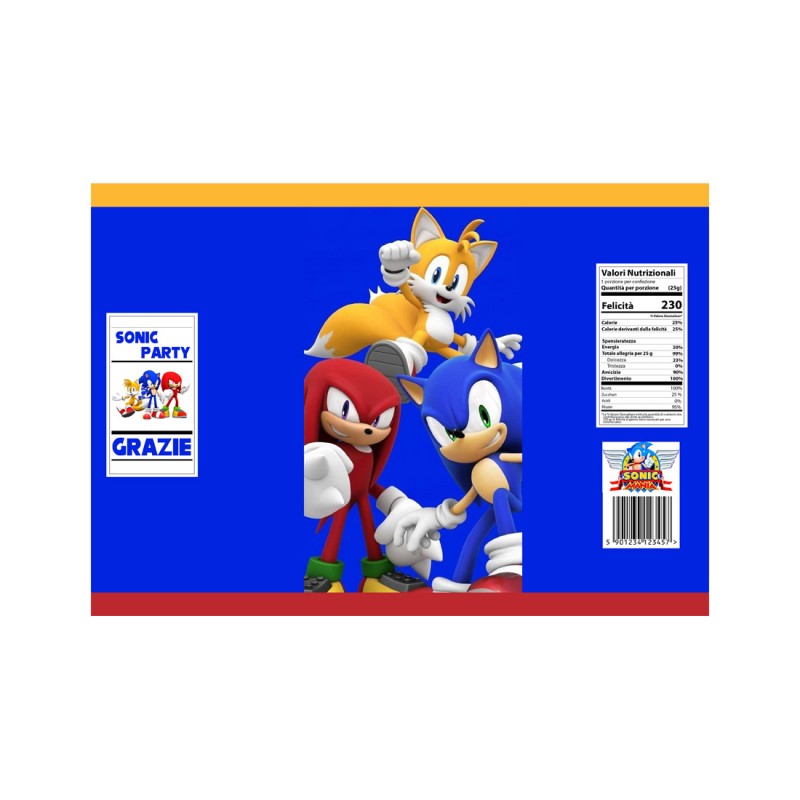 Patatine Sonic  - 10pz