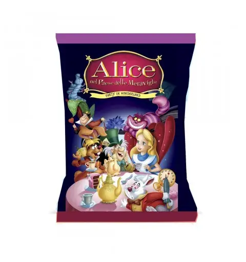 Patatine Alice nel Paese delle Meraviglie Personalizzate - 20 pz