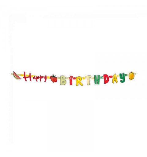 ghirlanda fruit happy birthday frutta 3 metri 552052