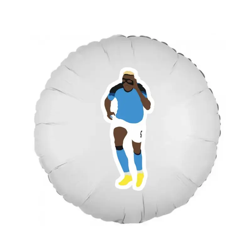 Palloncino foil stampa Victor Osimhen - Napoli