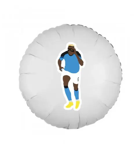 Palloncino foil stampa Victor Osimhen - Napoli