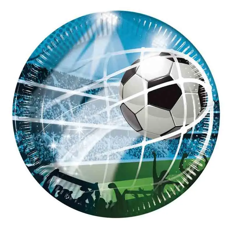 8 piatti 23 cm soccer fans calcio 93745