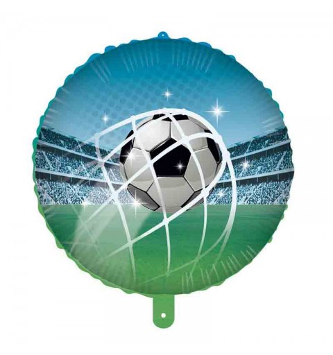 Palloncino foil 18\'\' 45 cm soccer fans calcio 94148