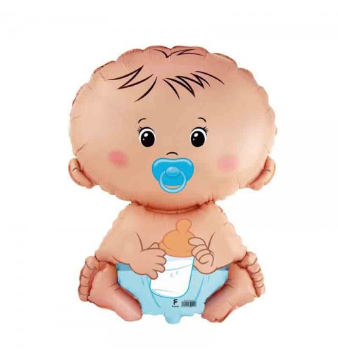 Palloncino foil 24 \'\' 60 cm Baby Boy bambino B901751