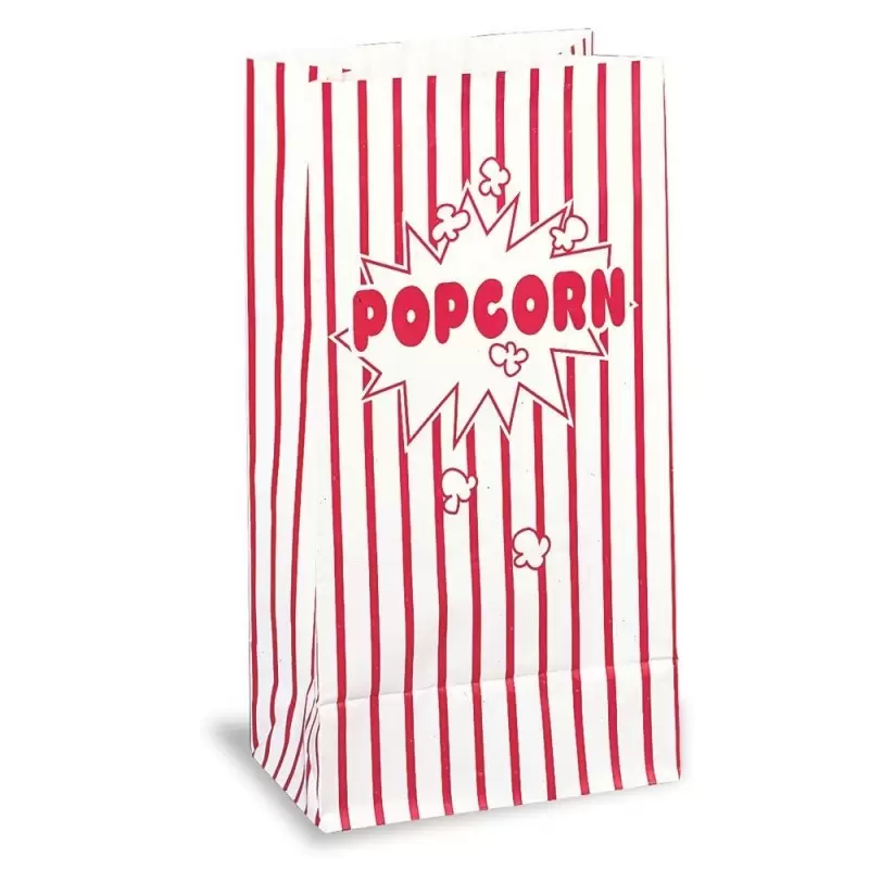 20 MINI CONTENITORI PER POP CORN IN CARTONE 4895